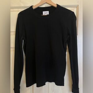 MATE The Label Organic Cotton Thermal Crewneck